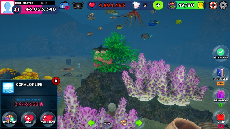 Tap Oceans: Reef Life 3D 2022 screenshot-5