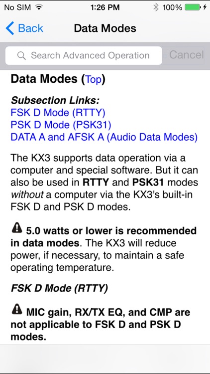 KX3 Micro Manual screenshot-3