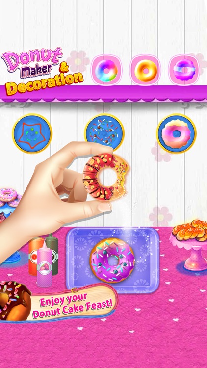 Sweet Donut Maker Cooking game screenshot-4