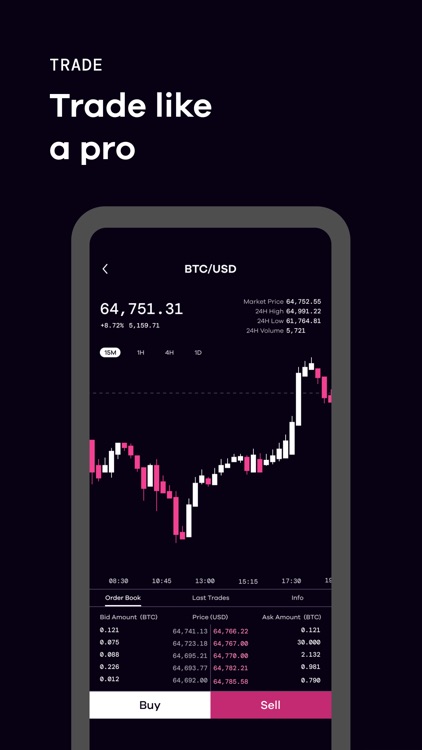 Okcoin - Buy Bitcoin & Crypto screenshot-3