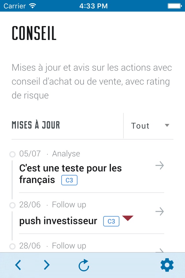 L’Investisseur screenshot 4