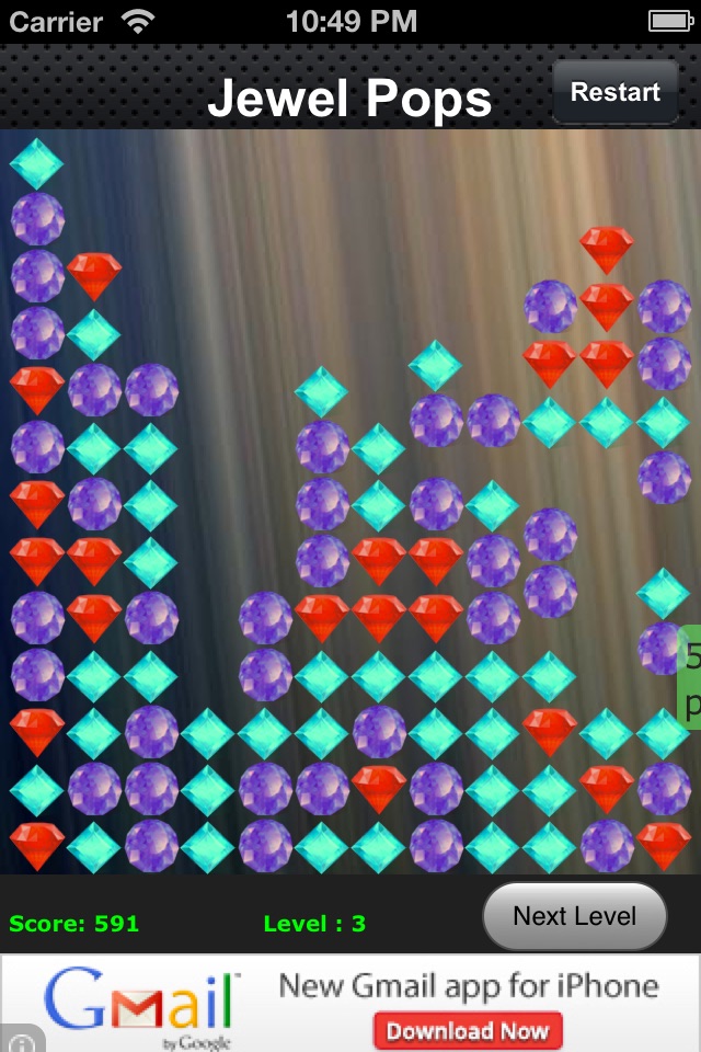 Jewel Pops! Strategy Game screenshot 3