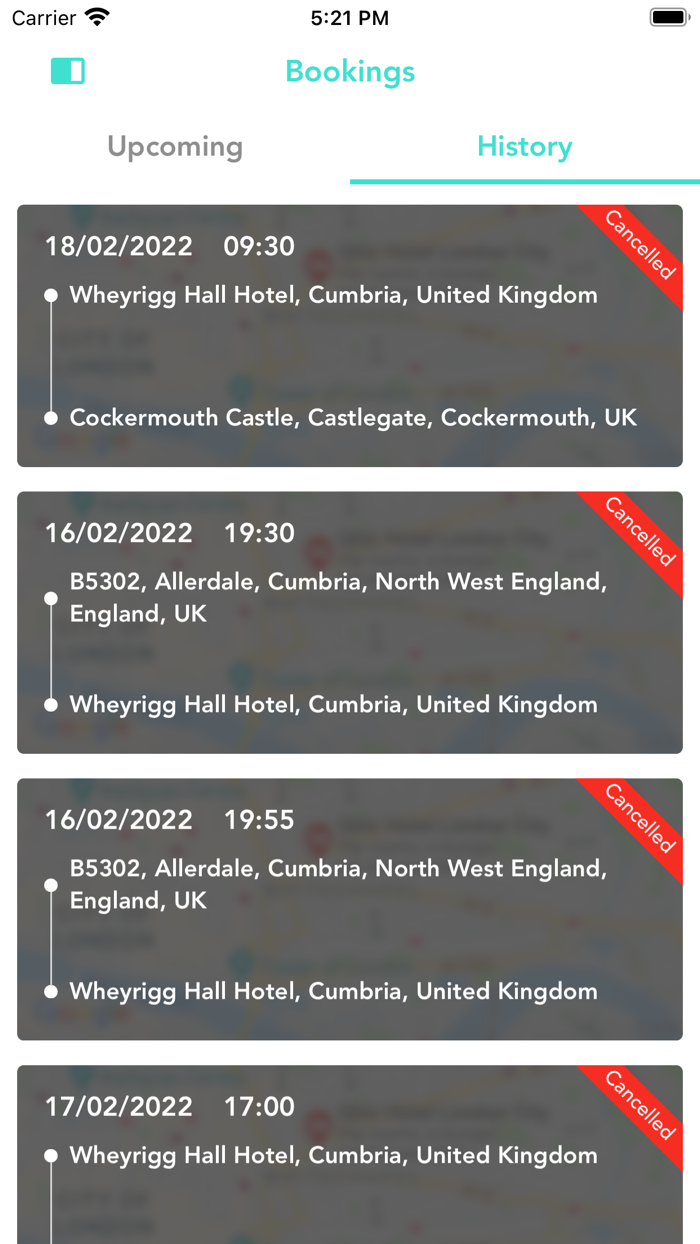 Cockermouth cabs cumbria