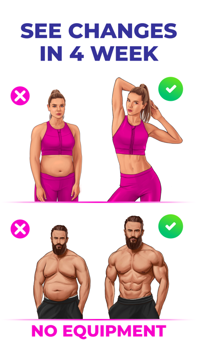 Verv: Home Fitness Workout Screenshot