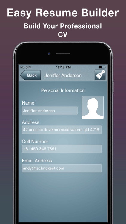 Easy Resume Builder : CV Maker screenshot-4