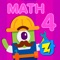 Learning math is easy and fun with 4th Grade Math: Fun Kids Games