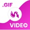 GIF to Video is easy to use and free app to convert GIF to video