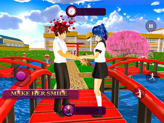 Anime High School Simulator 3D screenshot 2