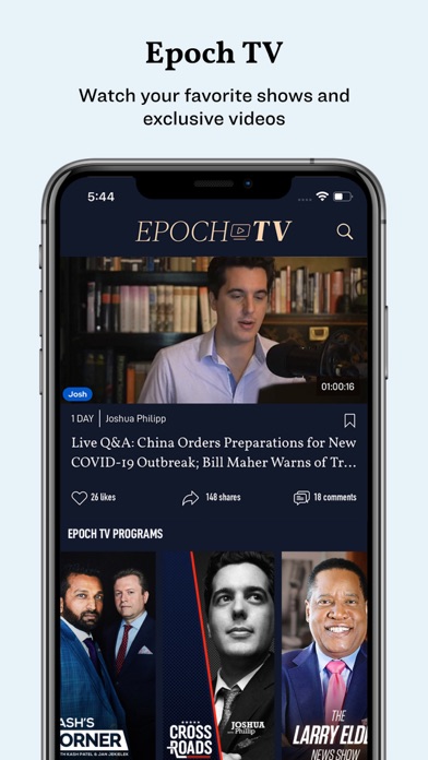 Epoch Times: Live & Breaking Screenshot