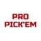 Pro Pick'em offers free weekly pro football pick'em, survivor, and fantasy sportsbook games that let you compete with friends, colleagues, or other pro football fans around the world by picking the winners of regular season pro football games