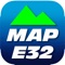 MAP E32 is a specialized GPS app with a topo map of Mexico