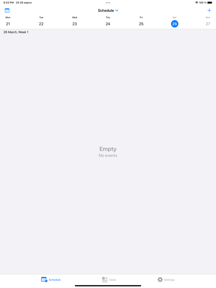 Class Schedule - Timetable