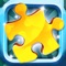 More than 20000 bright colorful jigsaw puzzles from 24 to 384 pieces, easy gameplay, and hd definition quality