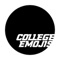 Licensed within all your favorite schools College Emojis 2