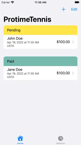 Game screenshot protimetennis apk