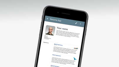 Resume App screenshot 2