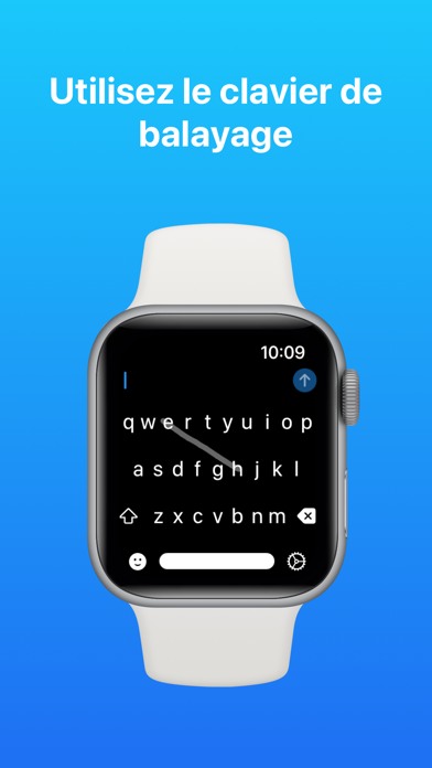 WristBoard - Watch Clavier iphone captures décran