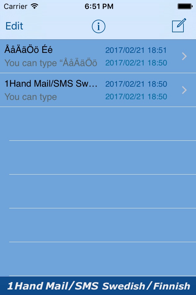 AEI Keyboard Note Swedish screenshot 3