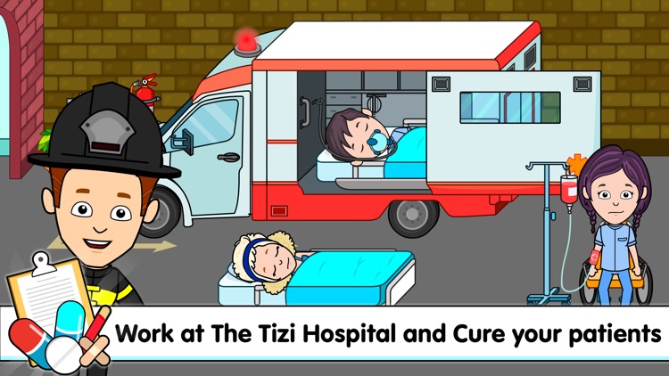Tizi Hospital Games for Kids screenshot-0