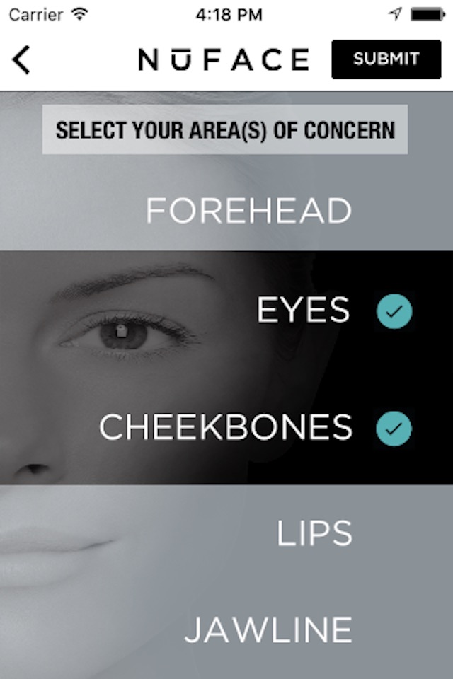 NuFACE® screenshot 2