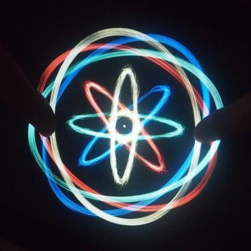 炫彩粒子logo