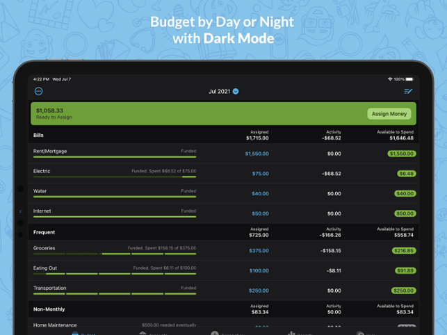 ‎YNAB (You Need A Budget) Screenshot