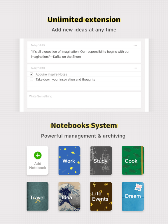 iNote - ideas Note & Notebook screenshot 3