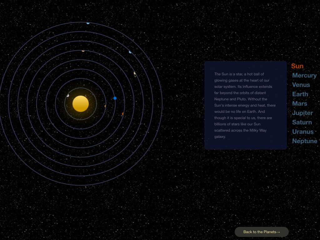 Solar System Journey - School screenshot 4
