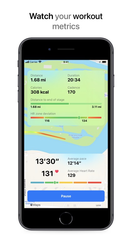 Run tracker on iphone hot sale