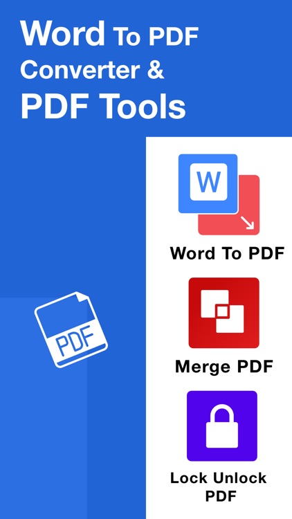 Word To PDF : PDF Converter
