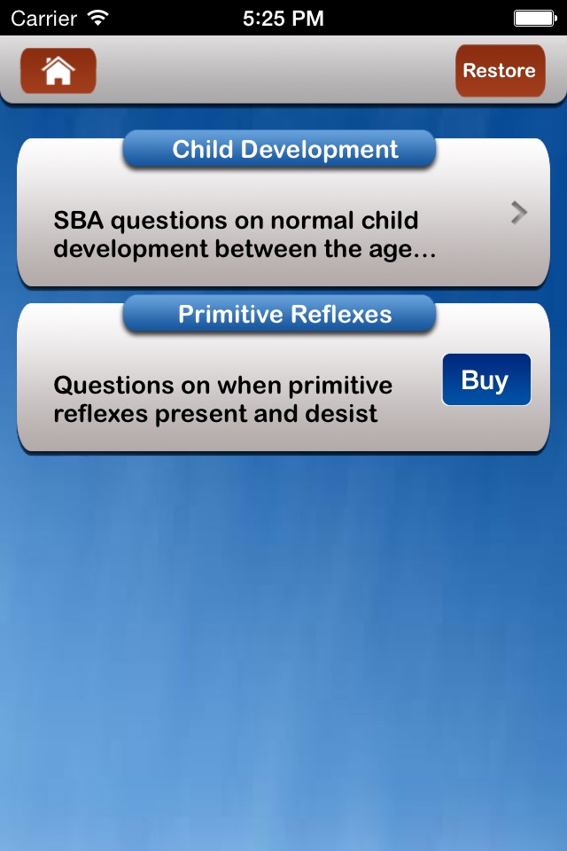 Child Development Quiz screenshot 2