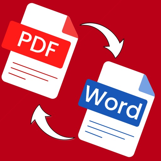 PDF To Word - File Converter Icon