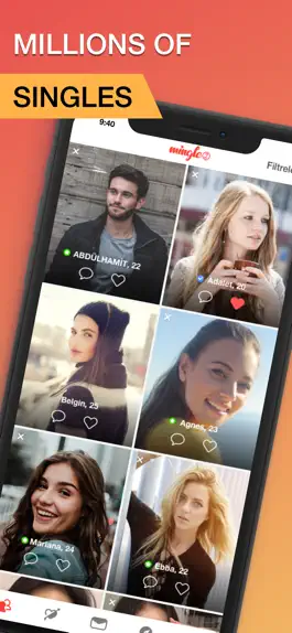 Game screenshot Mingle2 - Dating & Meet People mod apk