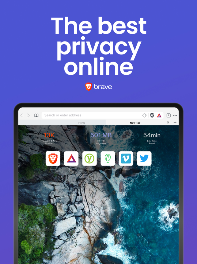 ‎Brave Private Web Browser Screenshot