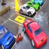 Realistic Car Driving Car Park