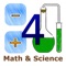 Grade 4 Math & Science is a comprehensive quiz app for Grade 4