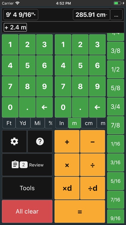 Feet And Inches Calculator By Evan Winograd