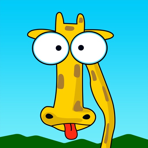 Animated Giraffe Sticker App