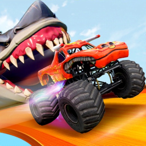 Monster Truck Stunts Car Games Icon