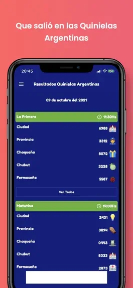 Game screenshot Quinielas Argentinas mod apk