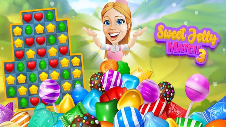 Sweet Jelly Match 3 Puzzle screenshot-6