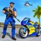 Icon Police Bike Gangster Chase 3D