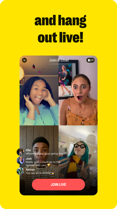 Yubo : Make friends, live chat screenshot 2