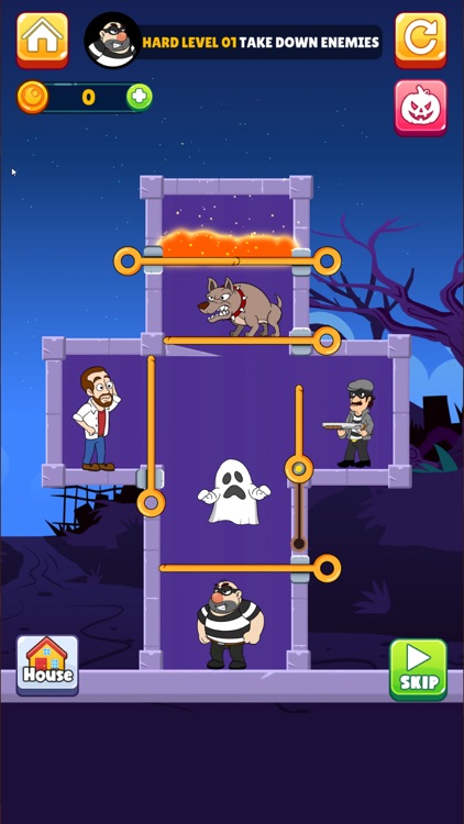 Home Pin: Pull Pin Loot Puzzle screenshot-0