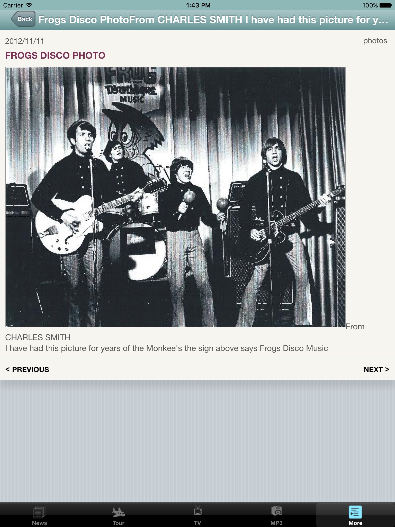 Monkees.Net Fan Club screenshot 4