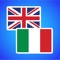 Icon English to Italian Translator.