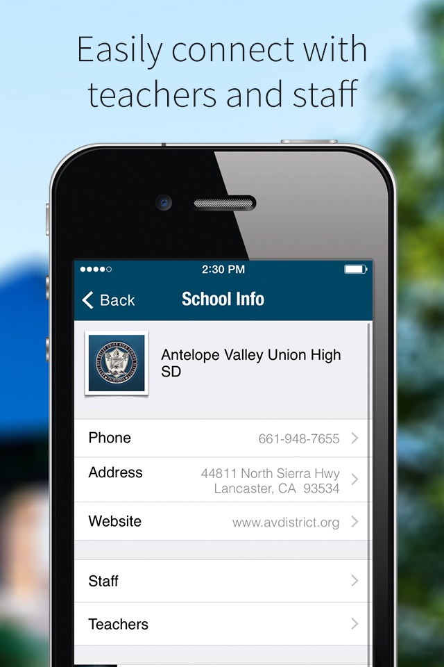 AV High School District screenshot 3