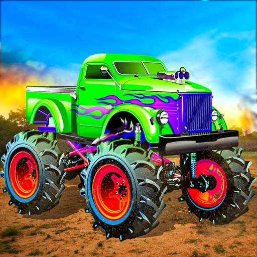 Monster Truck Stunt Racing Sim iOS App