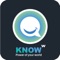 KnowwApp works on the circle of trust and connects you to millions of people using your in-person relationships