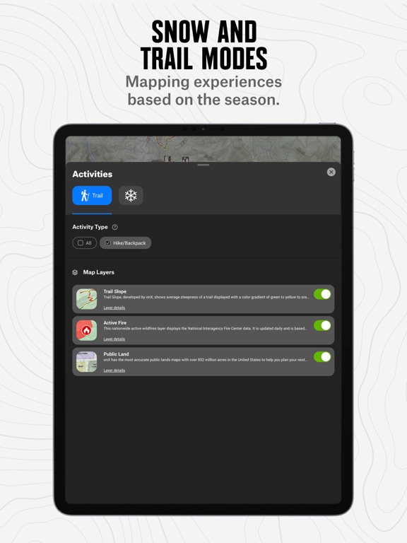 onX Backcountry: 3D Trail Mapsのおすすめ画像3